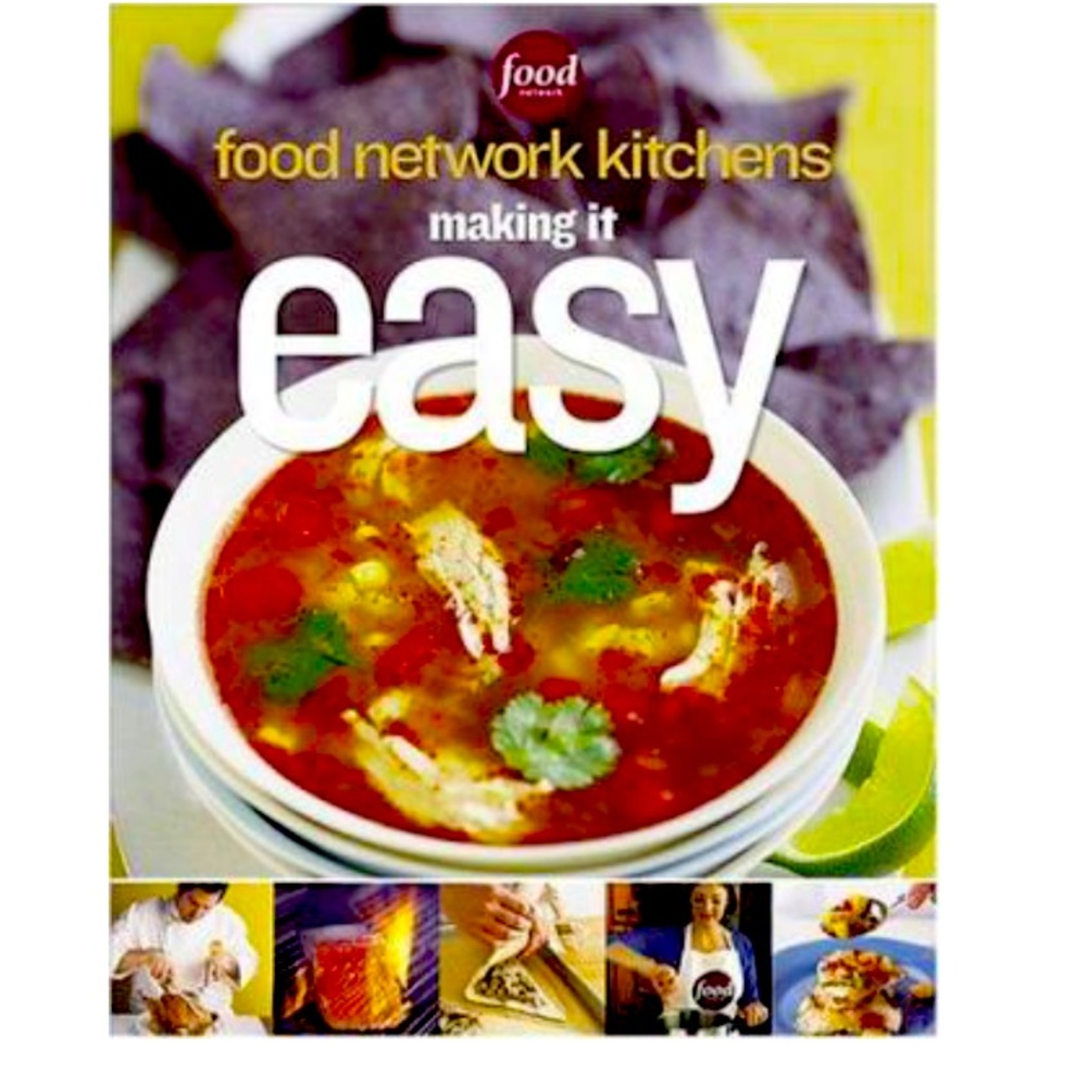 Food Network Kitchens Making It Easy Cookbook Soft Cover 2004